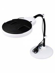 Лупа настольная с подсветкой на гибкой ноге Орбита INL86